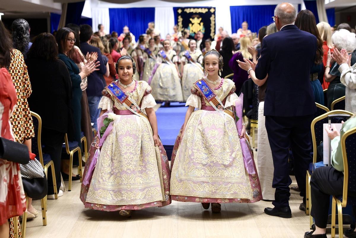 Carmen, Marta, Martina y Ani reciben honores en la fiesta grande de la Federación Fallas Centro