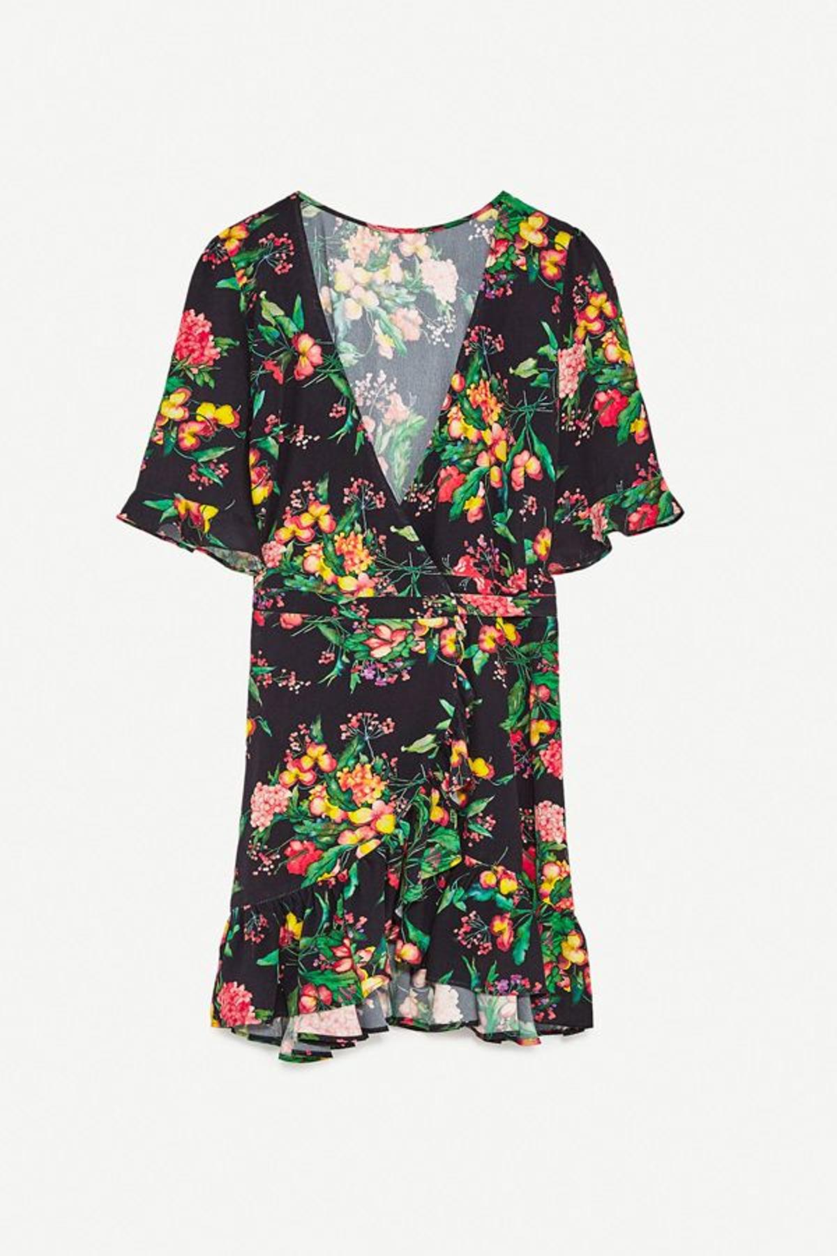 Los vestidos imprescindibles de las rebajas de Zara: con estampado floral