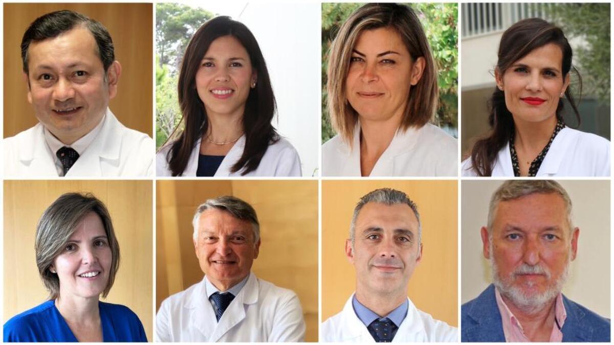 Los expertos que participarán en la jornada de salud reproductiva de Instituto Bernabeu.