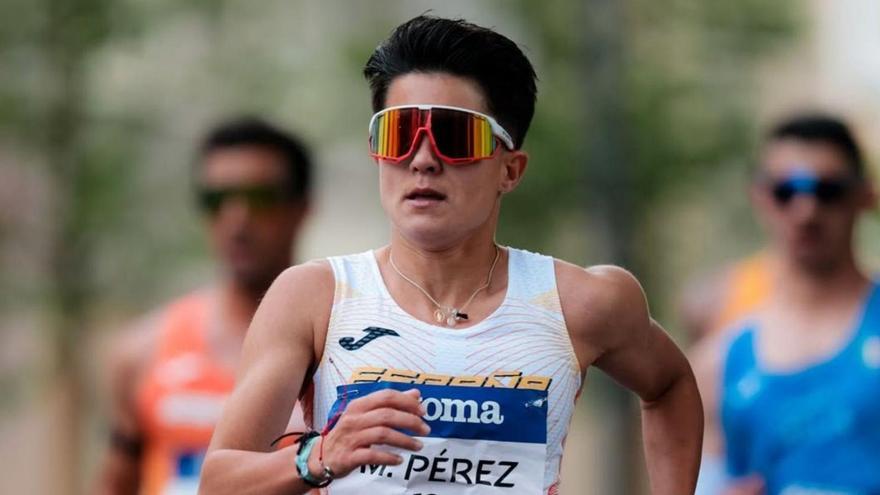 María Pérez, durante el Europeo de Podebrady en la República Checa en mayo. | European Athletics