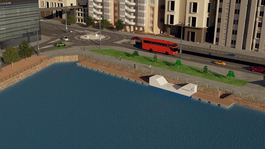 El Puerto proyecta un pantalán cultural con un “visor submarino” en Beiramar