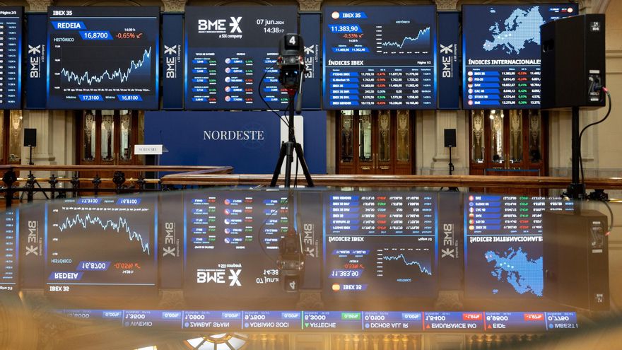 El Ibex 35 conquista los 14.536 puntos y marca máximos de 2008 pese a la arremetida arancelaria de Trump