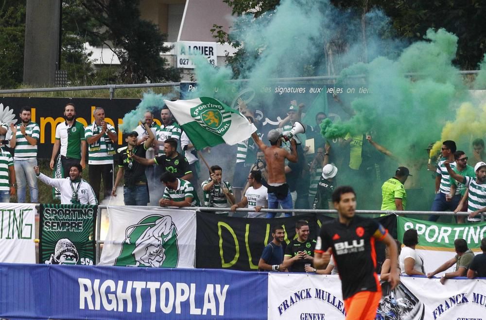 Las mejores imágenes del Sporting de Portugal - Valencia CF