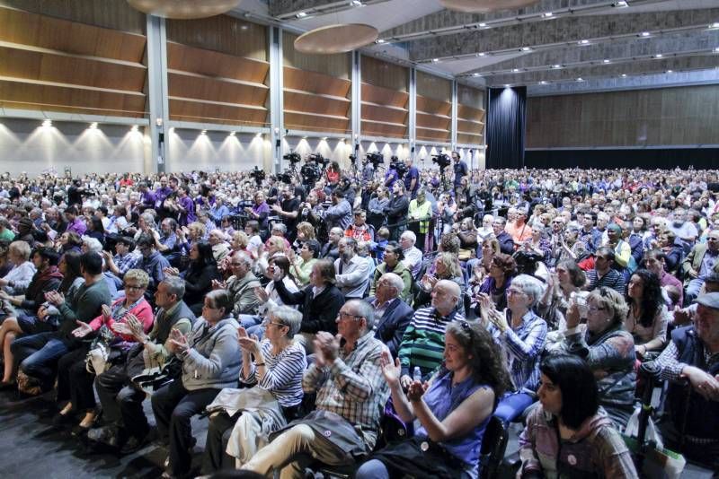 Fotogalería: Mitin de Podemos en Zaragoza