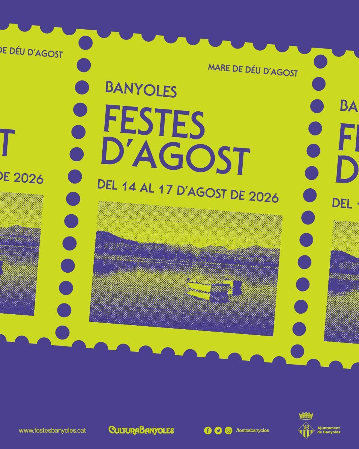 Cartell de les festes de Banyoles el 2026