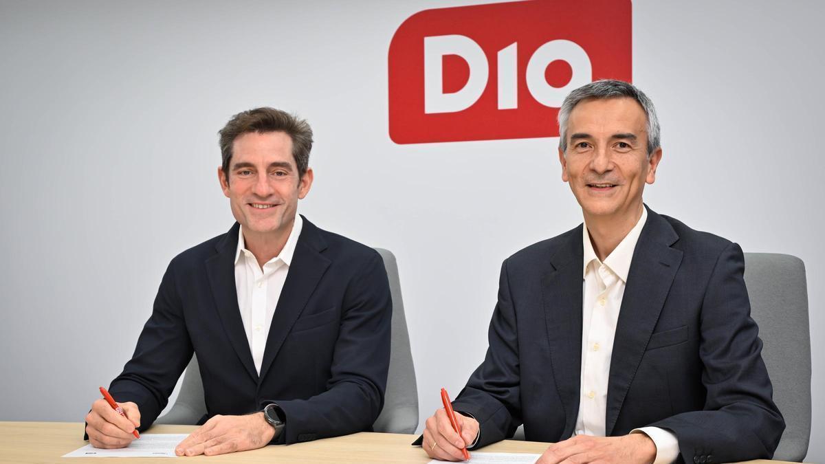 Martín Tolcachir, CEO de Grupo Dia, y José Luis Ibáñez, Director Gerente de COCEDER