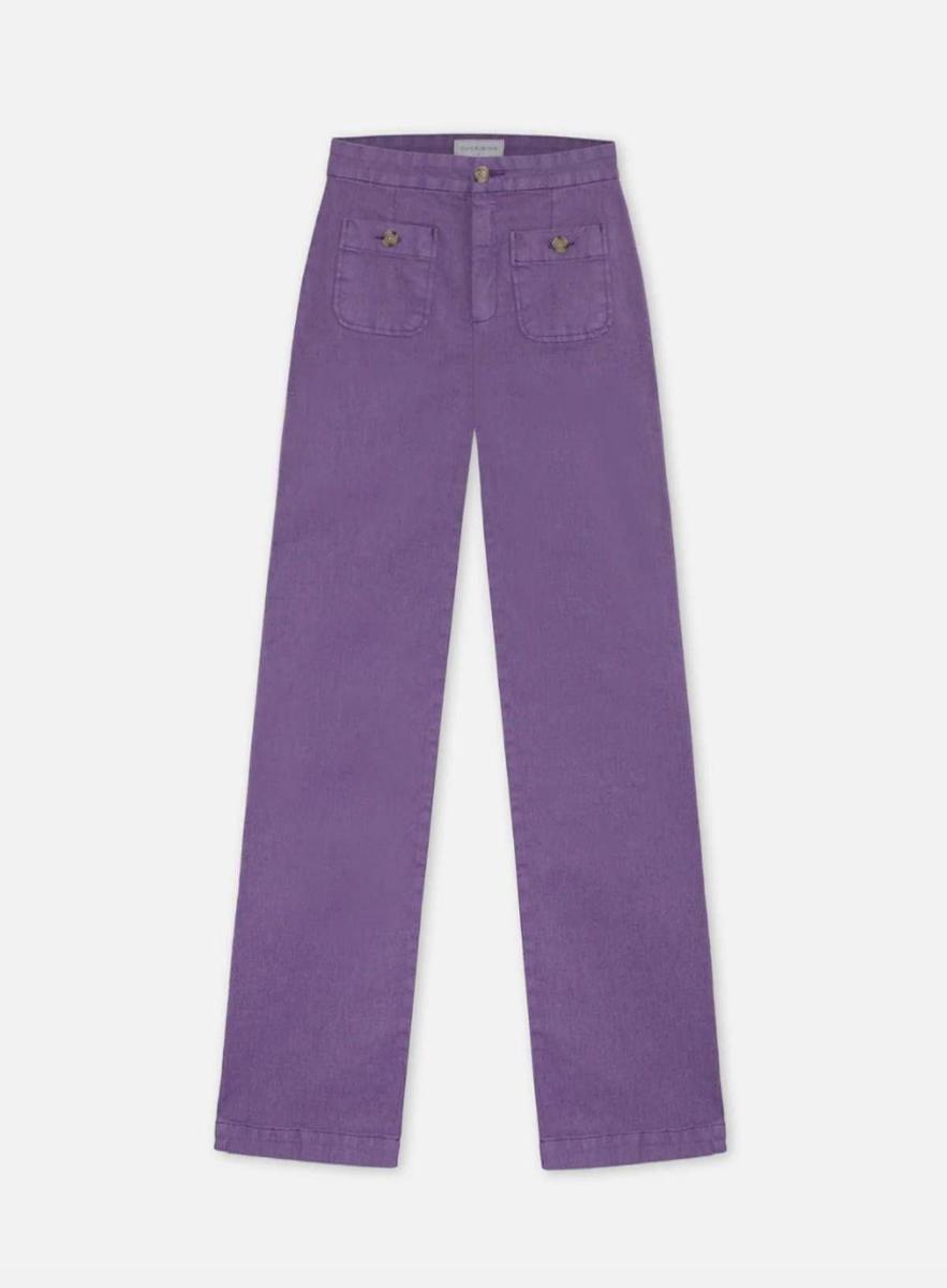 Pantalón morado de Cherubina