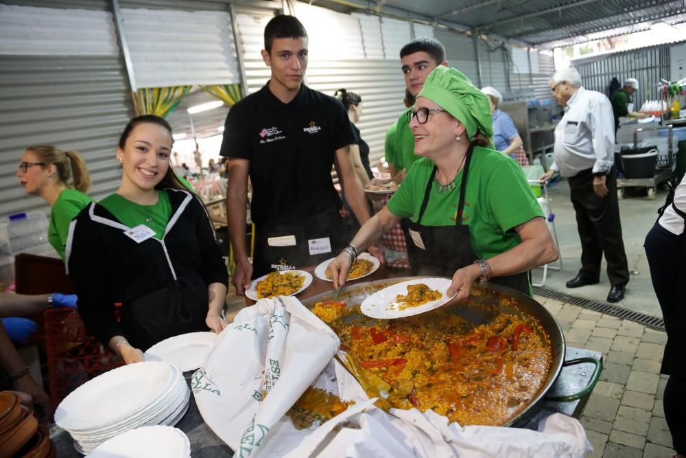 Ambiente en la apertura de las barracas en Murcia