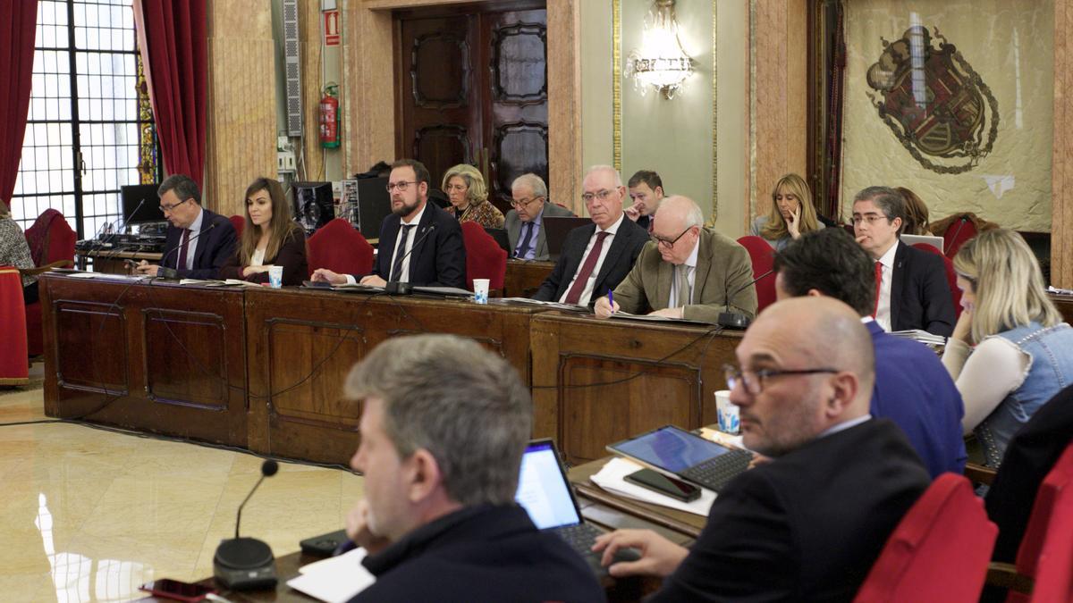 Pleno del Ayuntamiento de Murcia este jueves