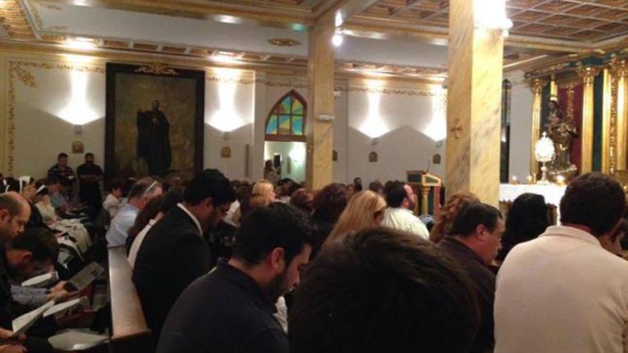 Más de 300 personas rezan en Murcia por las vocaciones al sacerdocio