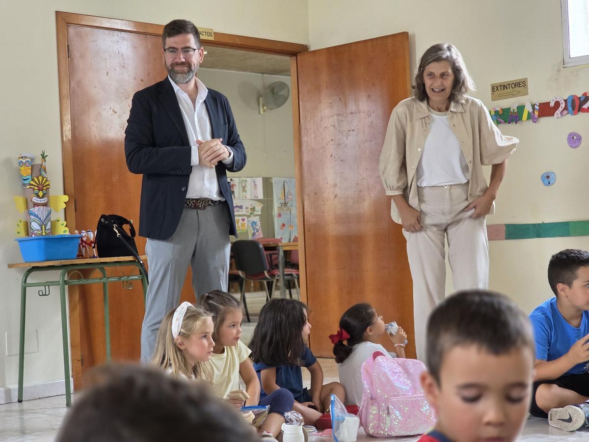 delegado territorial da Xunta en Pontevedra Pablo Fernández en Forcarei Belén Cachafeiro campamentos 2026