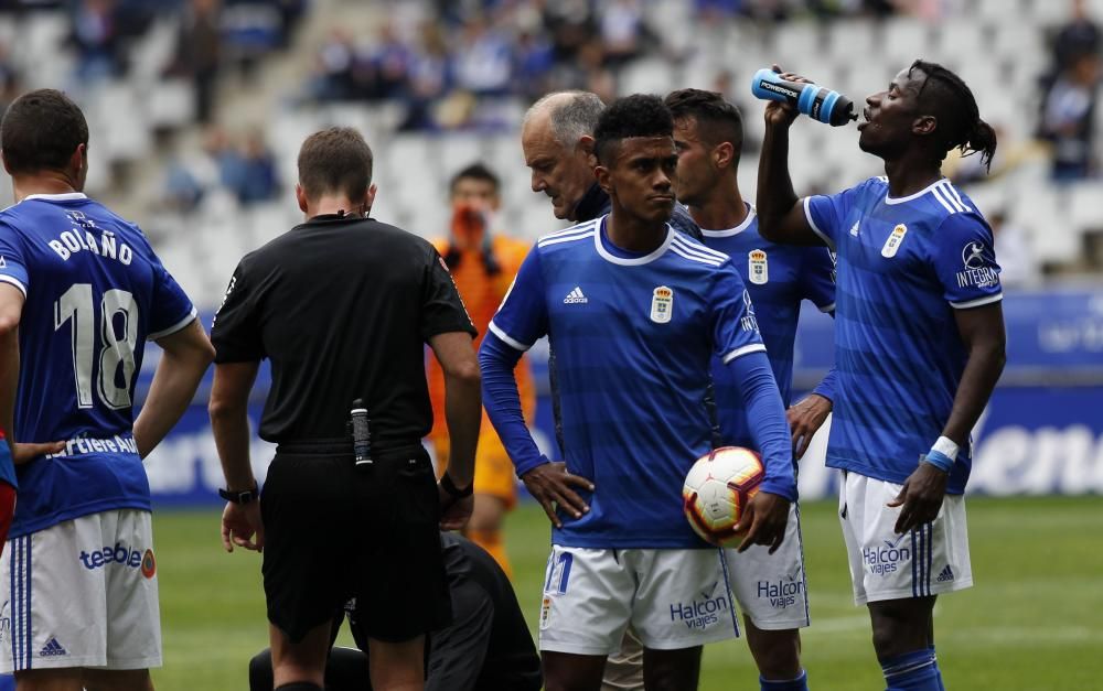 El partido del Oviedo, en imágenes