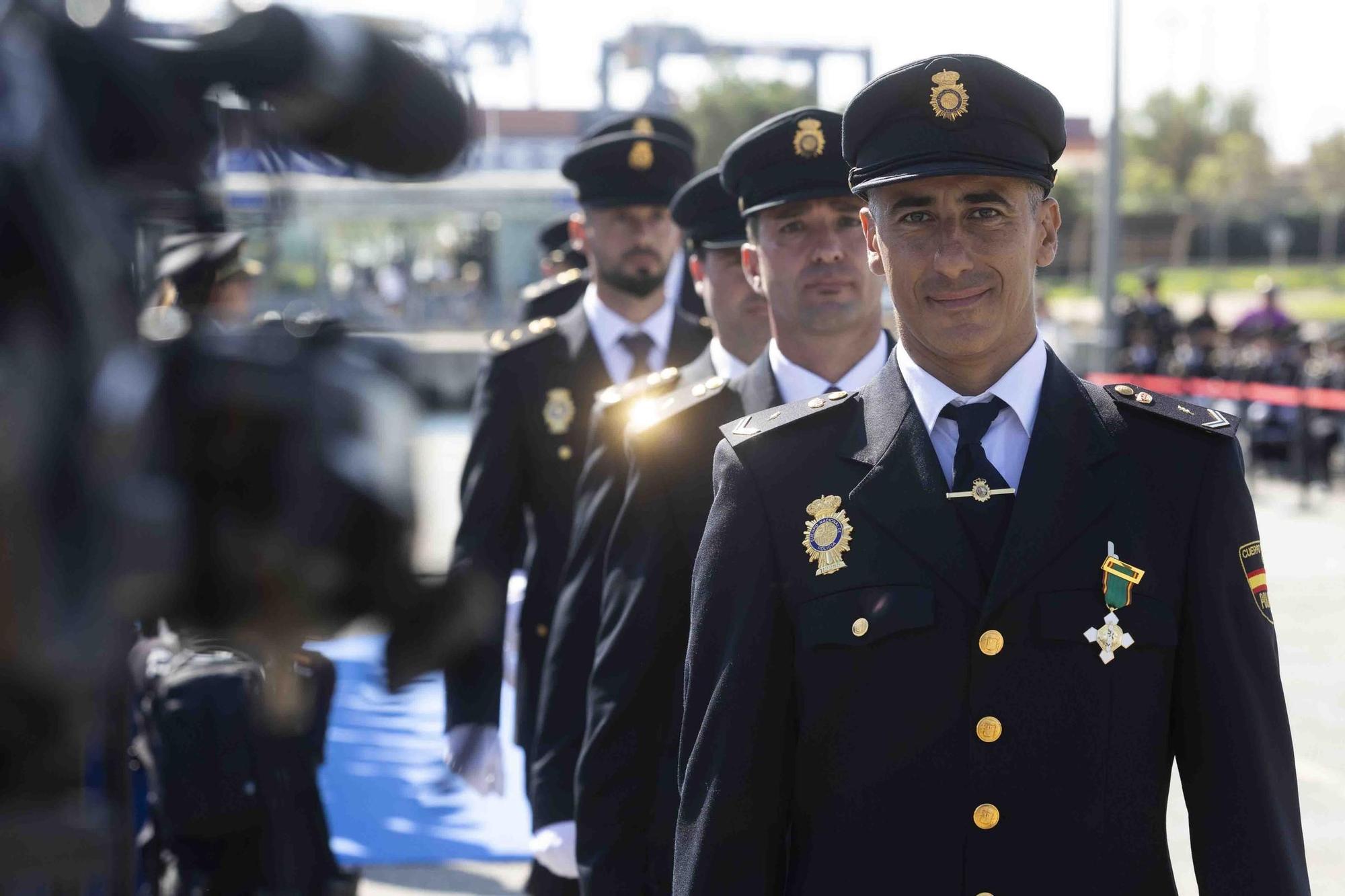 Actos de la festividad de la Policía Nacional