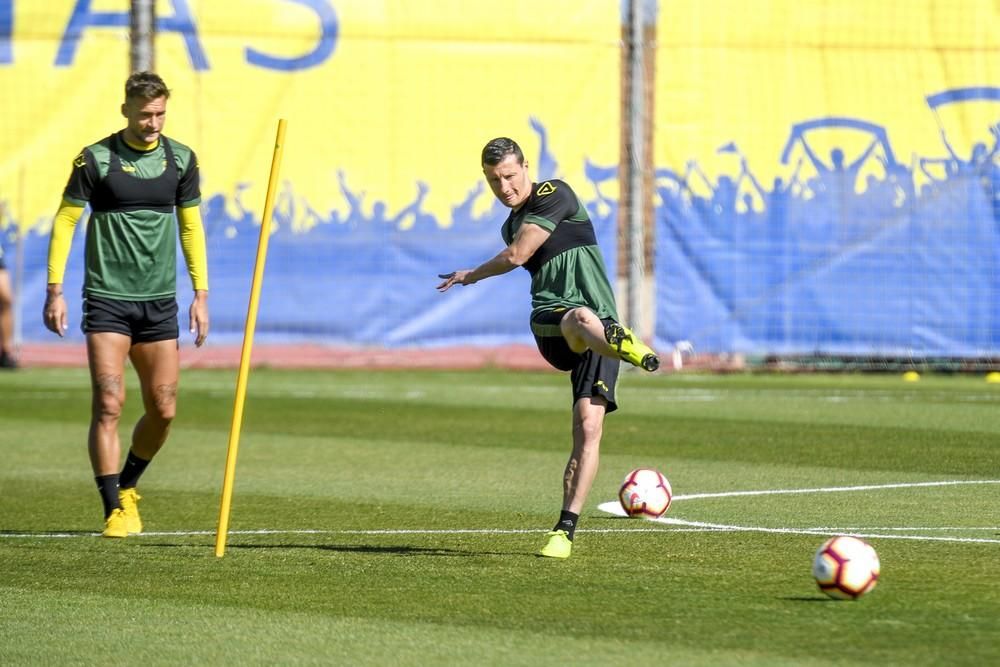 Entrenamiento de la UD Las Palmas (20/02/2019)