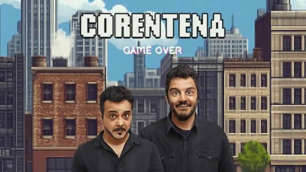 Cartel de Corentena Game Over