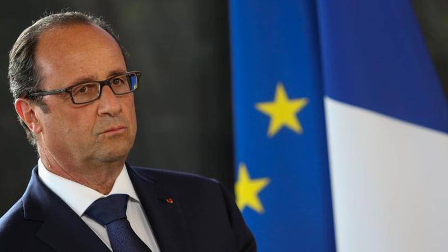 El presidente François Hollande.