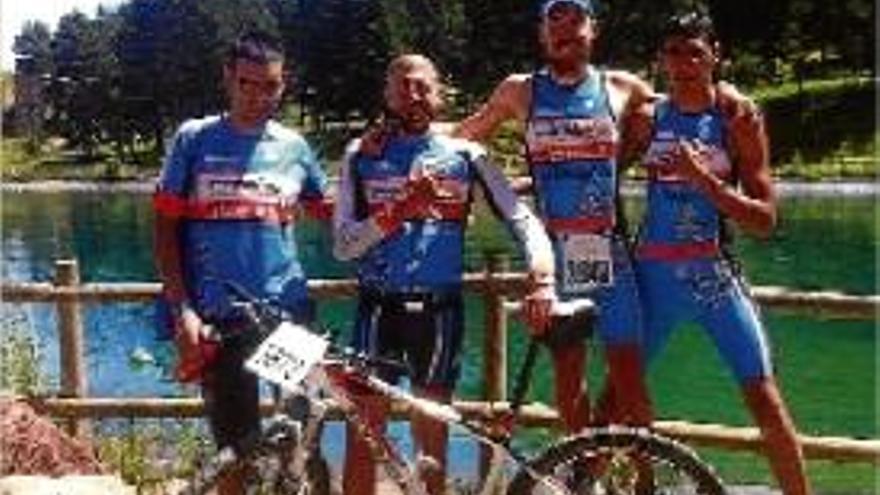 Albert Torres, del CN Igualada, finalitza novè al Triatló La Molina