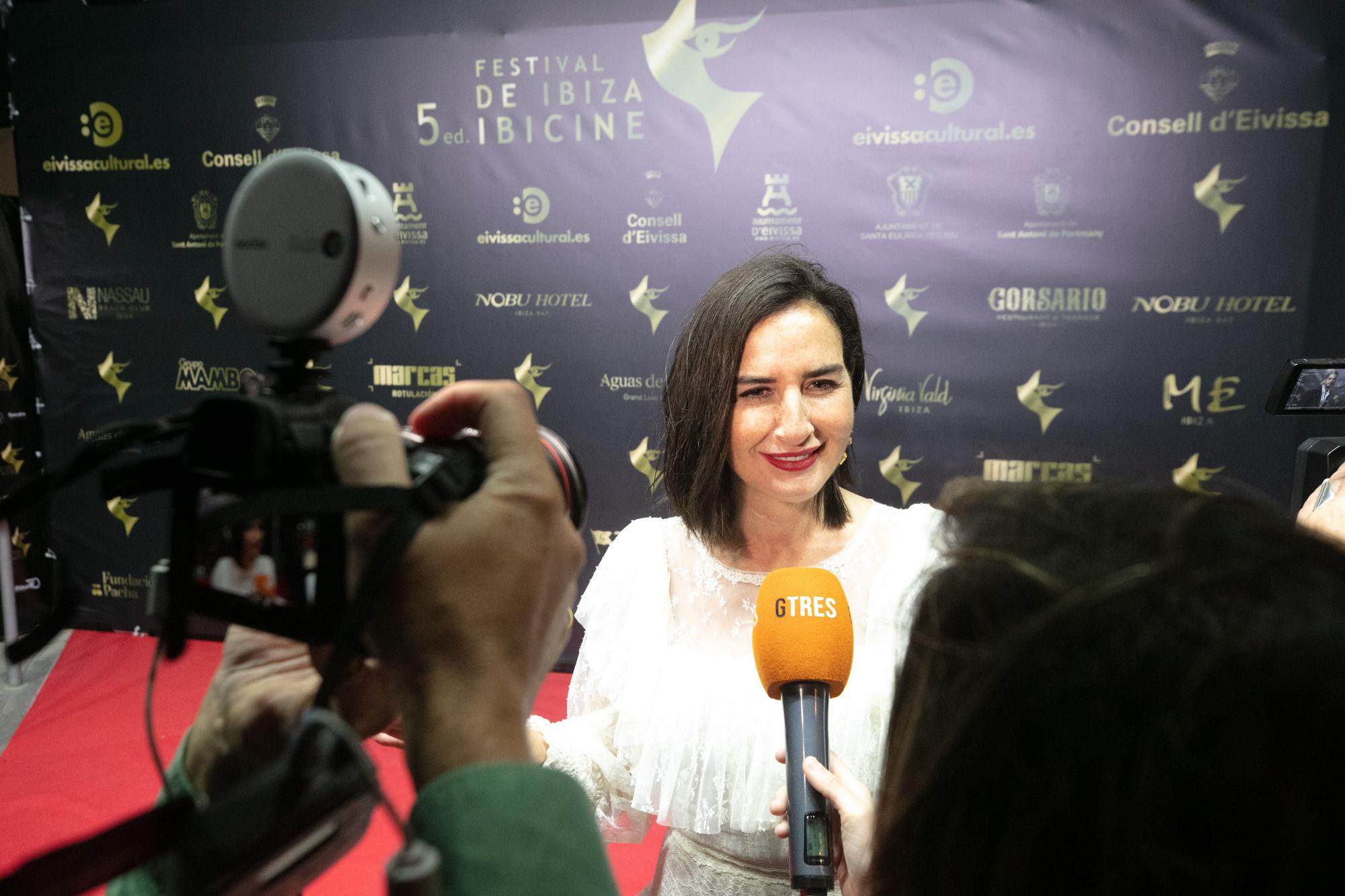 La alfombra roja y gala de clausura del festival Ibicine de Ibiza.