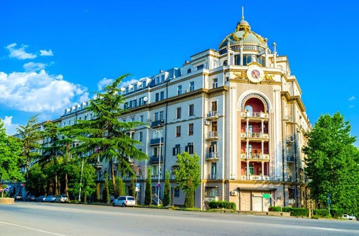 Edificio en el distrito de Mtasminda de Tiflis.