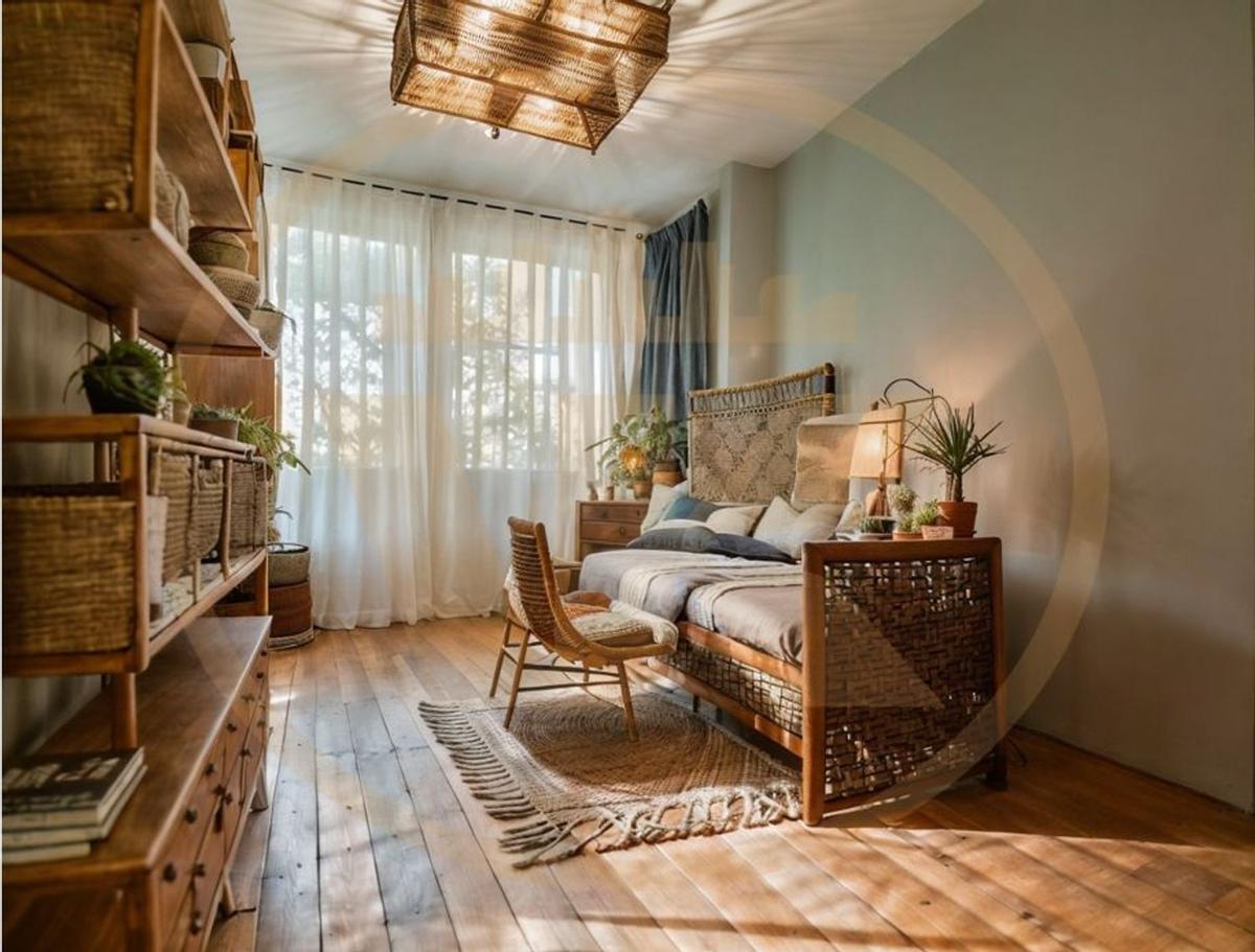 Reconstrucción de una de las oficinas