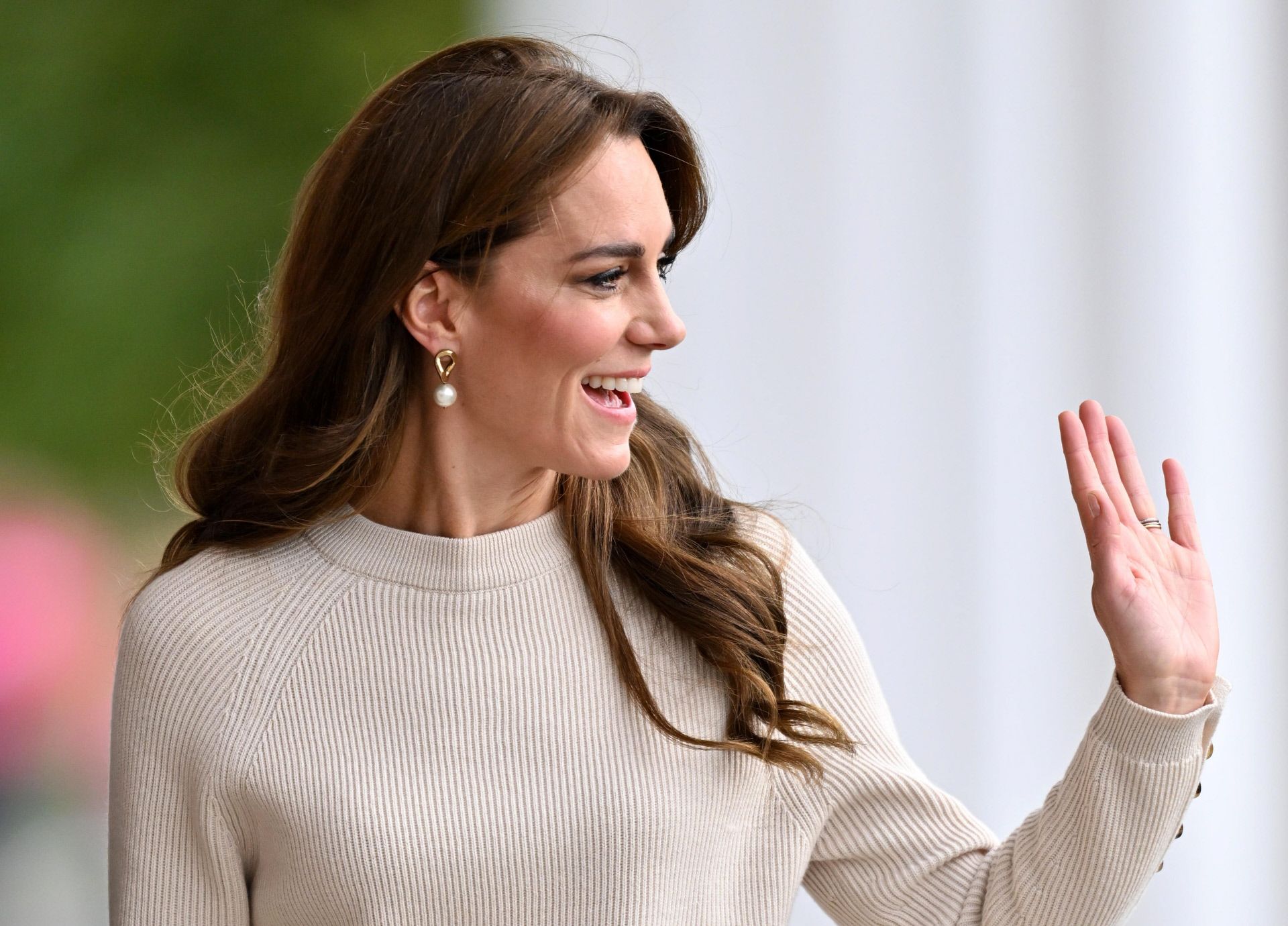 Kate Middleton luce un conjunto de punto de Sézane