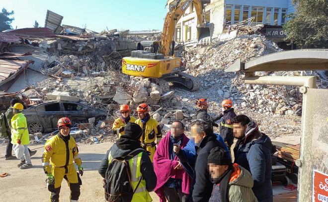 Los bomberos de Alicante en el terremoto de Turquía