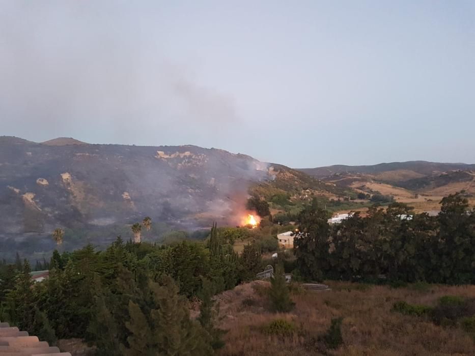 Incendio en Manilva