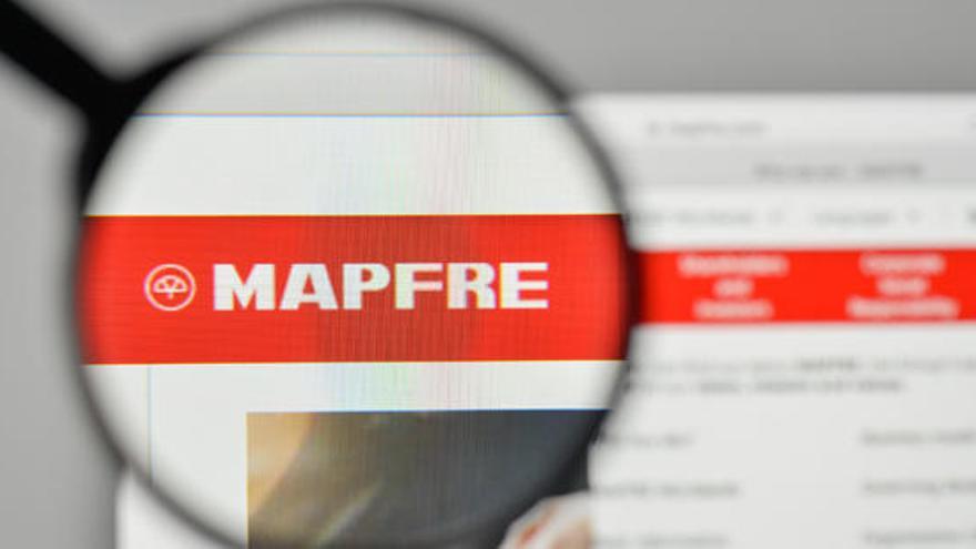 Una imagen del logo de Mapfre.