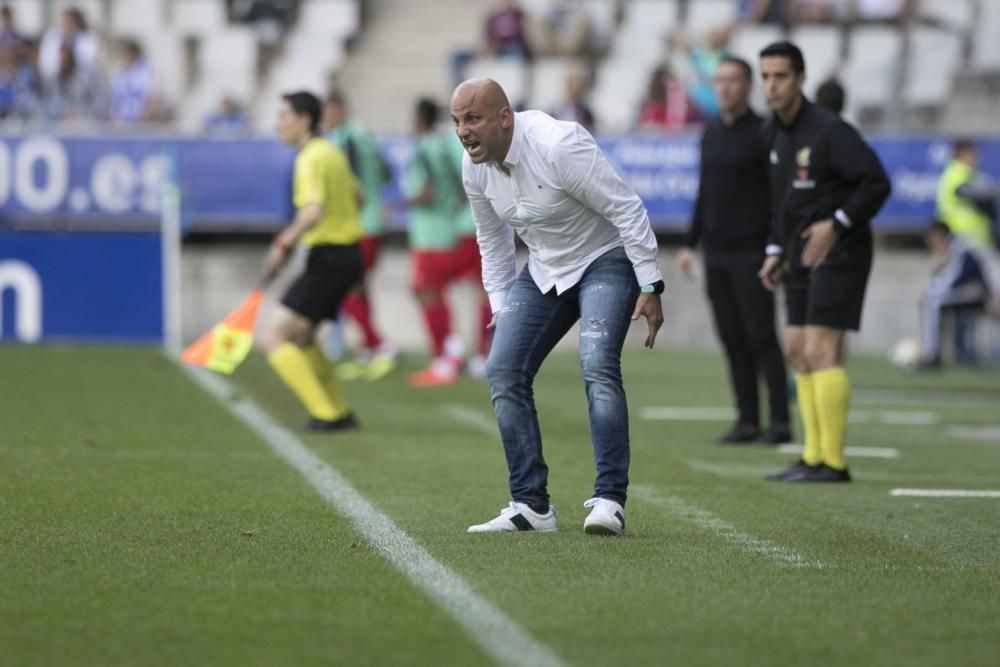 El partido del Oviedo ante el Numancia, en imágenes.