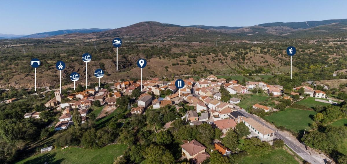 Desde el Ayuntamiento de Horcajo de la Sierra se facilitan algunos recursos visuales para recorrer los principales puntos de interés del municipio