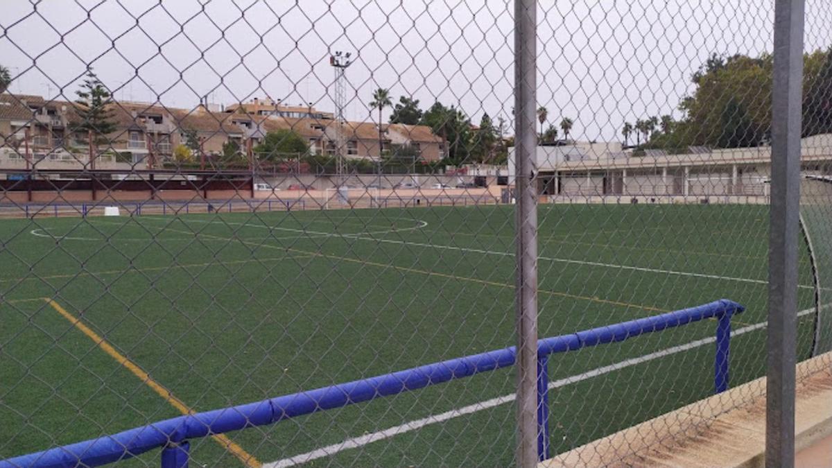 Campo de fútbol del Unión Deportiva de Rocafort.