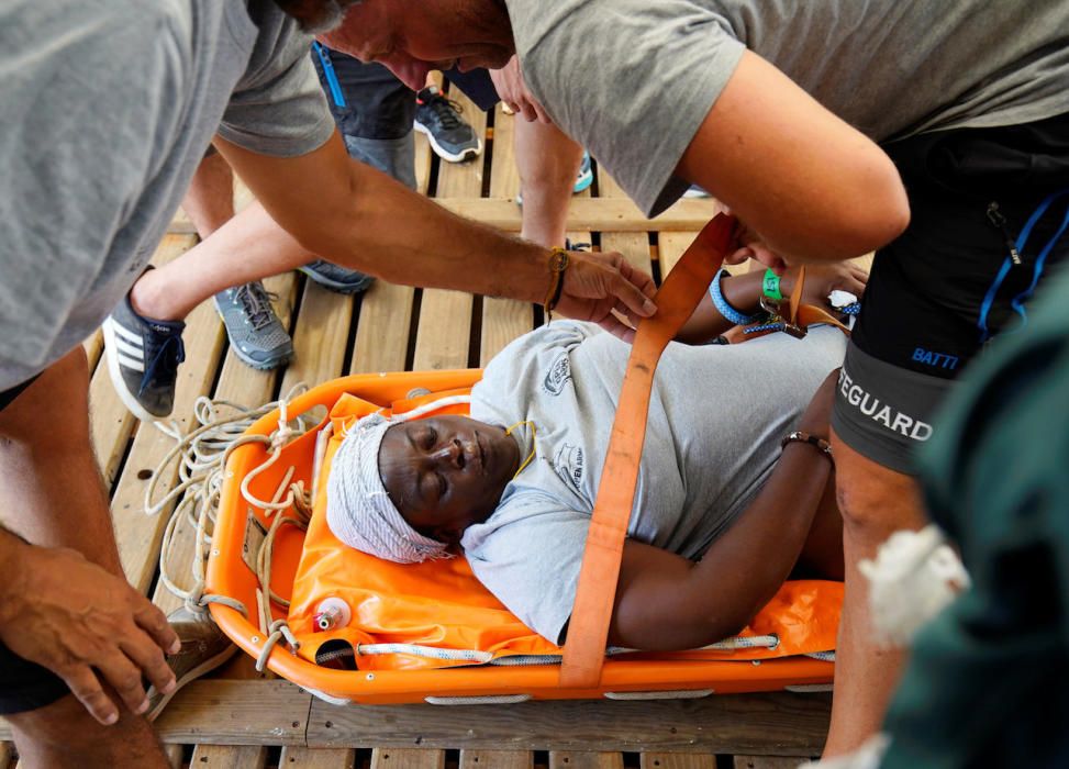 Die Rettungsboote von "Open Arms" erreichen Palma de Mallorca