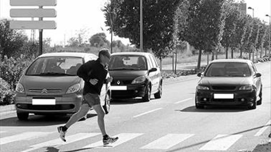 Los ‘runners’ achacan al exceso de velocidad los atropellos en la ronda