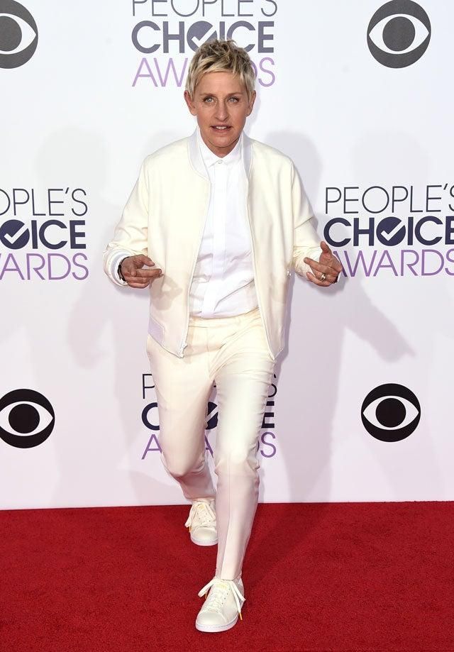 Ellen DeGeneres en los People's Choice Awards 2015