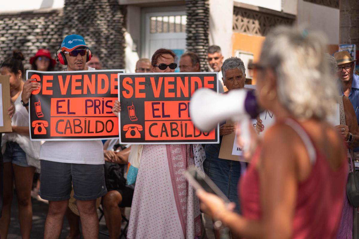 Los vecinos de El Pris se manifiestan