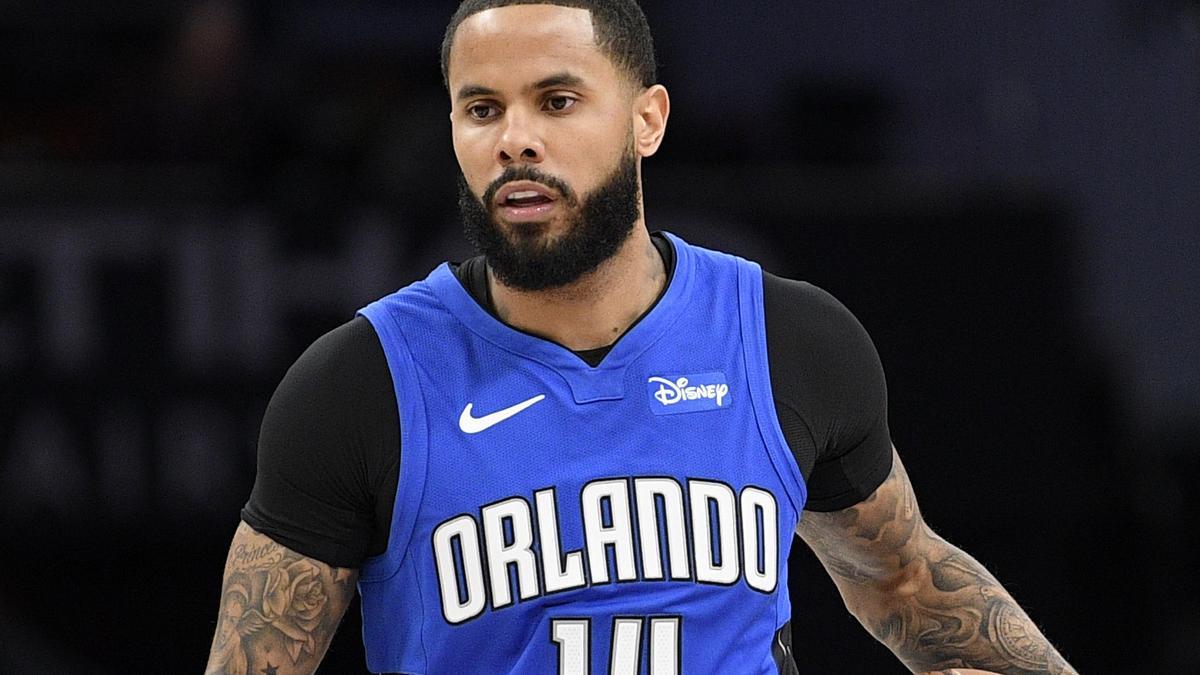 D.J. Augustine, en su etapa con los Orlando Magic.