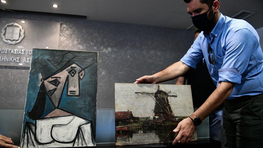 Un griego roba un cuadro de Picasso para disfrutar de él en casa