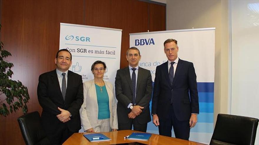 BBVA y SGR sellan un acuerdo para la financiación de pymes y autónomos