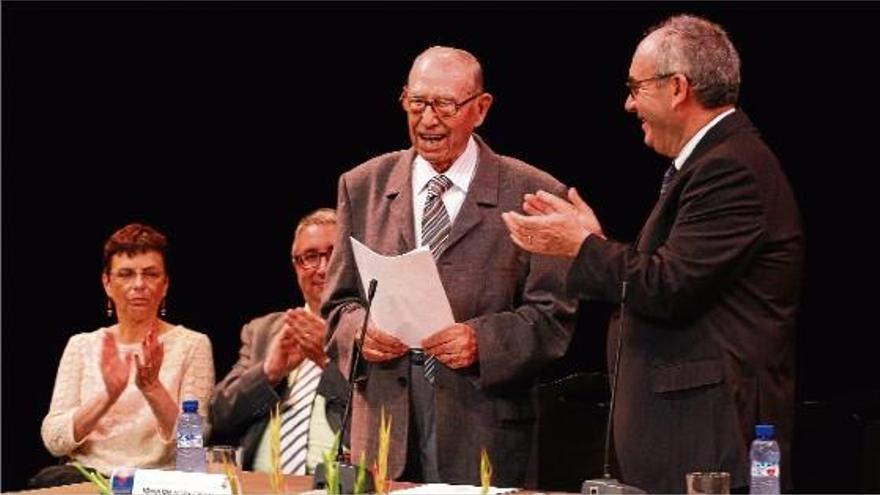 Un veí de quasi 105 anys obre la Festa Major de Blanes