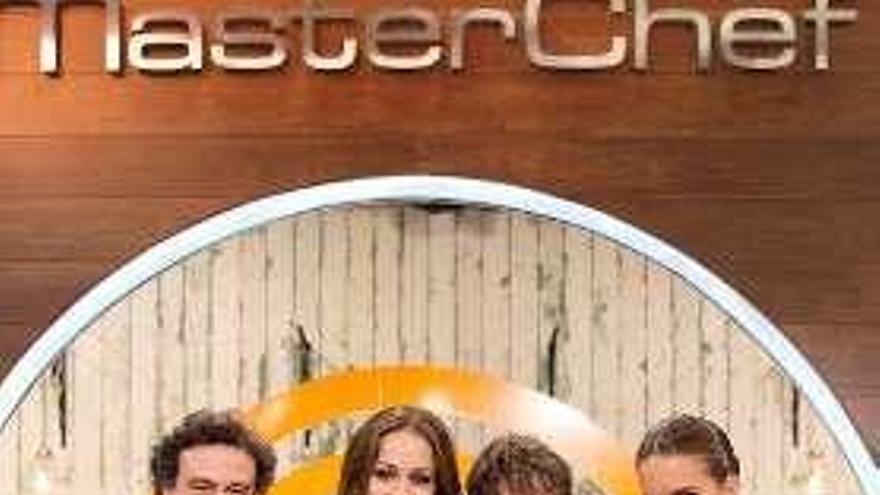 Presentadores de &quot;Masterchef&quot;.