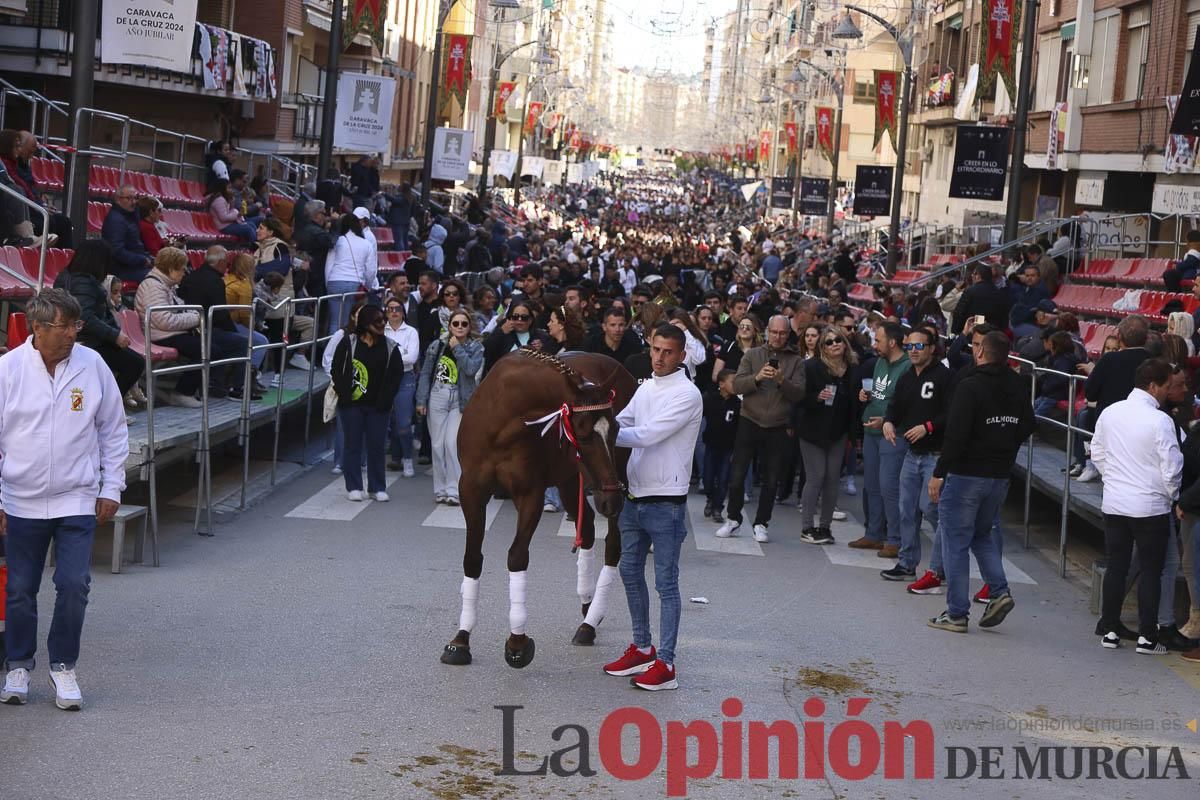 Concurso de caballo a pelo: pasacalles hasta el Hoyo en Caravaca