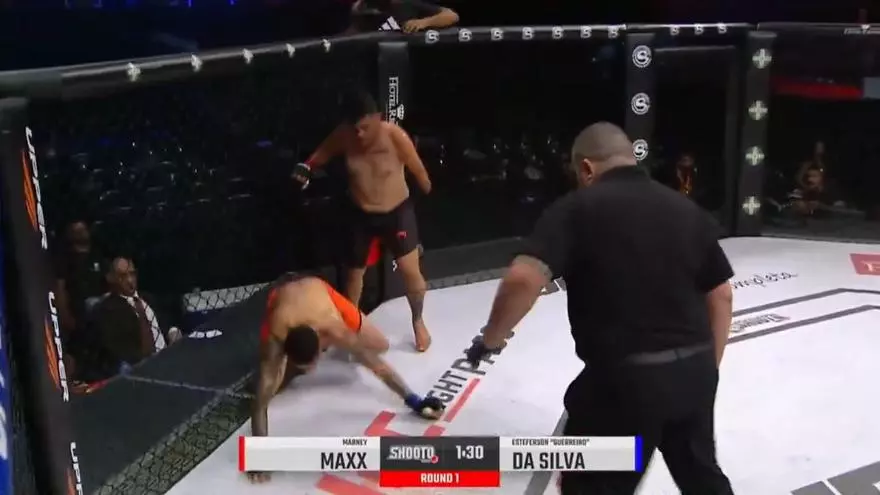 Nunca nadie ha visto algo igual: un peleador con un solo brazo acaba de noquear a Esteferson da Silva