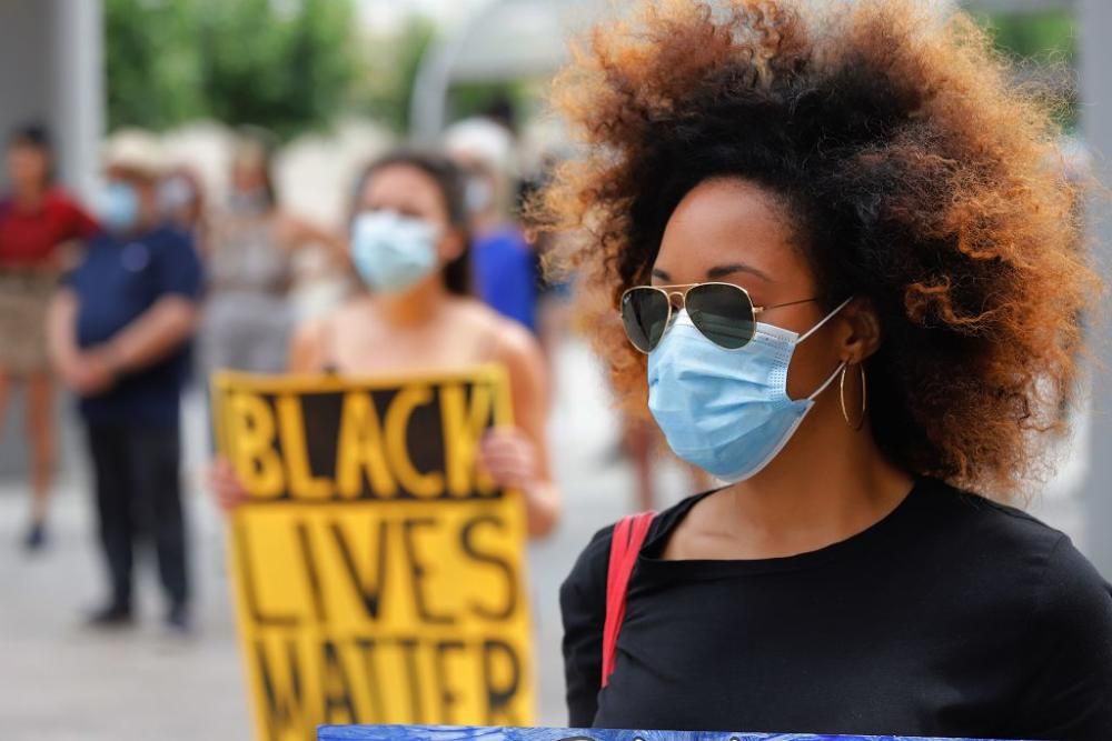 Protesta contra el racismo en Murcia