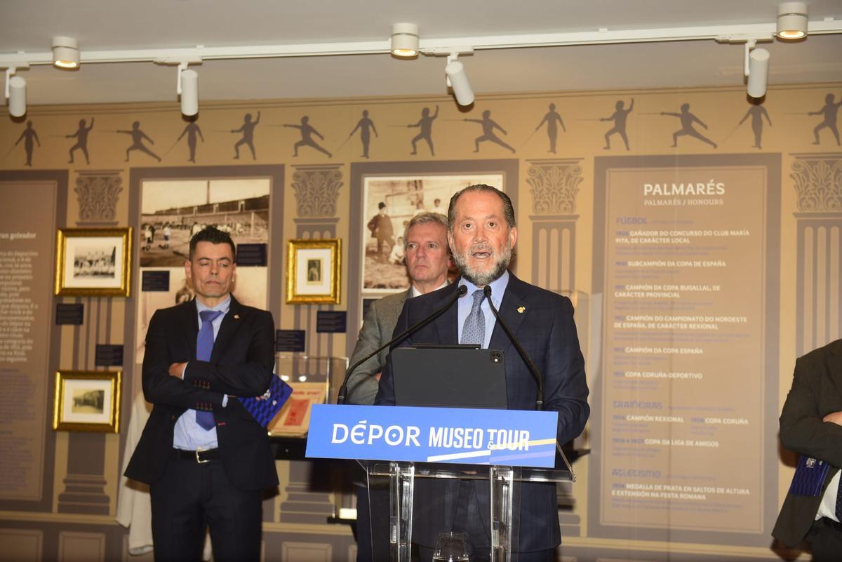 Inauguración del Dépor Museo&Tour, el nuevo museo que inicia las celebraciones del 120 aniversario del club