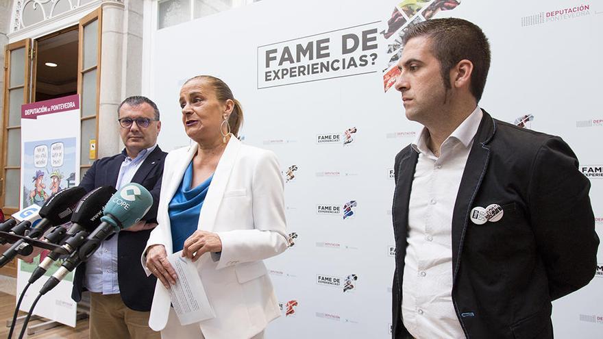 Silva y Leal recibieron en la Diputación al nuevo director del Museo, Rey García