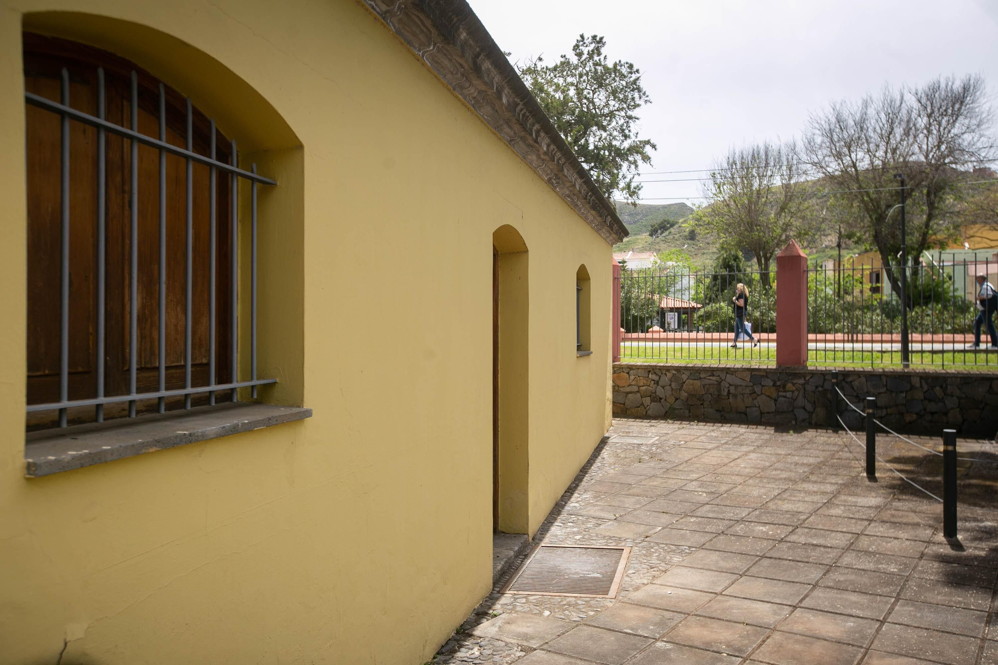 Inauguración de la escultura de La Lavandera