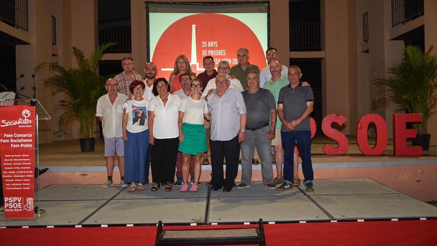 El PSPV de Vinalesa celebra 25 años en el gobierno local