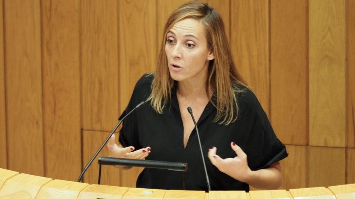 Noa Díaz, candidata a la secretaría provincial del PSdeG   | // EUROPA PRESS