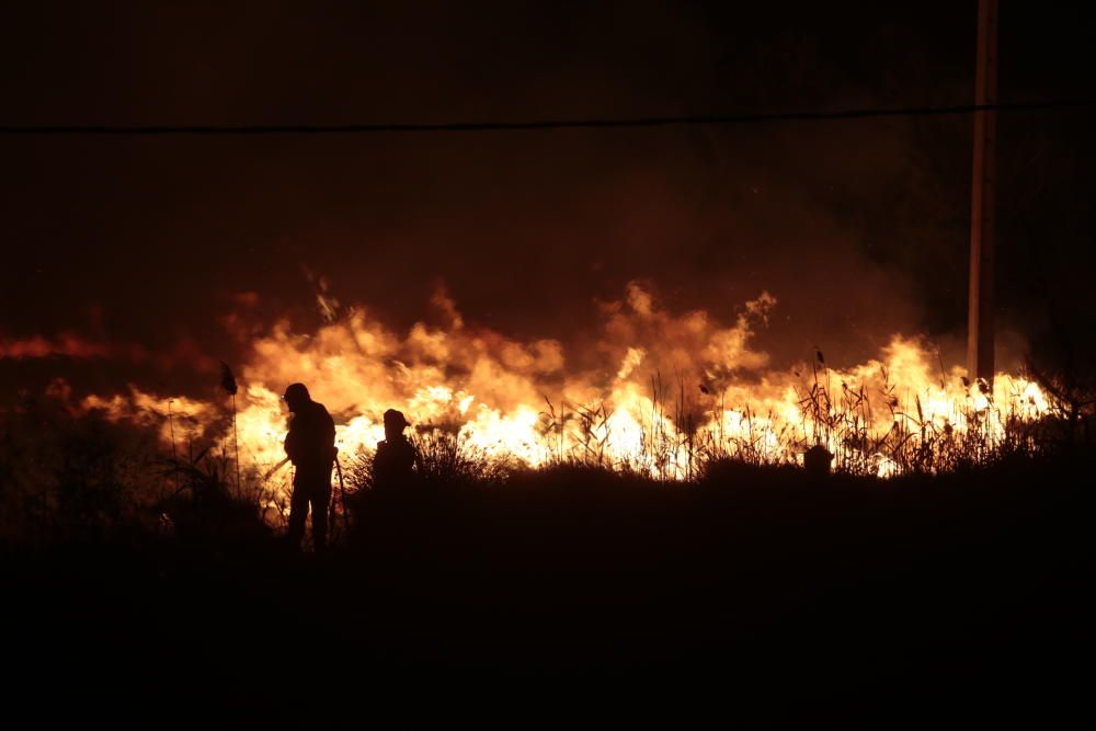 Incendio en Benitatxell y Xàbia