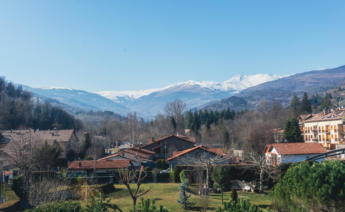 Panorámica aérea de Camprodon